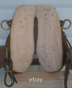 15 AMERICAN Sadlery 22# LEATHER Western Trail Endurance SaddleMedium TreeSQHB