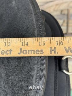 15 Abetta Hornless Trail Saddle, Western Saddle, Black Color, Clean