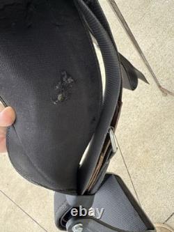 15 Abetta Hornless Trail Saddle, Western Saddle, Black Color, Clean