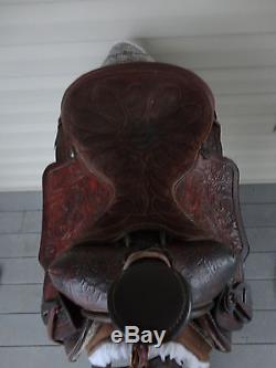 15'' American Saddlery 1503 western saddle FQHB MADE IN THE USA