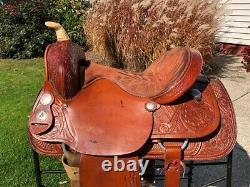 15 American Saddlery Western All Around Horse Saddle #1356