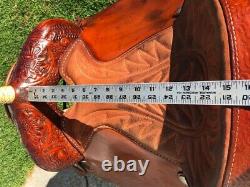 15 American Saddlery Western All Around Horse Saddle #1356