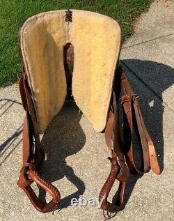 15 American Saddlery Western All Around Horse Saddle #1356