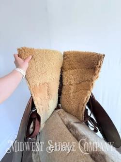 15 Antique Cowboy High Back Western Ranch Saddle