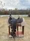 15 Antique Highback Half Seat Western Saddle With Tapaderos Maker's Mark Ille