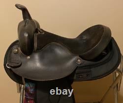 15 BIG HORN #101 LightWeight 19# Cordura & Leather Trail Barrel SADDLEMade USA