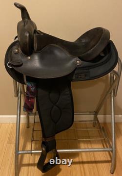 15 BIG HORN #101 LightWeight 19# Cordura & Leather Trail Barrel SADDLEMade USA