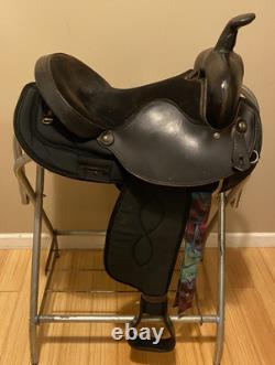 15 BIG HORN #101 LightWeight 19# Cordura & Leather Trail Barrel SADDLEMade USA