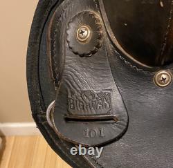 15 BIG HORN #101 LightWeight 19# Cordura & Leather Trail Barrel SADDLEMade USA