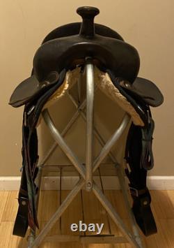 15 BIG HORN #101 LightWeight 19# Cordura & Leather Trail Barrel SADDLEMade USA