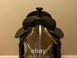 15 BIG HORN #101 LightWeight 19# Cordura & Leather Trail Barrel SADDLEMade USA