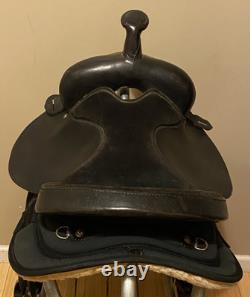 15 BIG HORN #101 LightWeight 19# Cordura & Leather Trail Barrel SADDLEMade USA