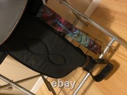 15 BIG HORN #101 LightWeight 19# Cordura & Leather Trail Barrel SADDLEMade USA