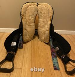 15 BIG HORN #101 LightWeight 19# Cordura & Leather Trail Barrel SADDLEMade USA