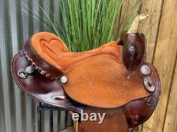 15 BLUE RIDGE SADDLERY Western BARREL RACING Horse Saddle CLEAN! 