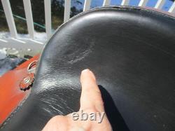15'' Bar J #805 Stage Coach West Western Trail Saddle Fqhbars 30 Lbs