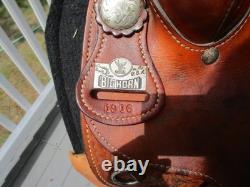 15'' Big Horn #1916 Western Show Saddle Qh Bars
