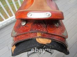 15'' Big Horn #1916 Western Show Saddle Qh Bars 15'' Big Horn #1916 Western Show Saddle Qh Bars