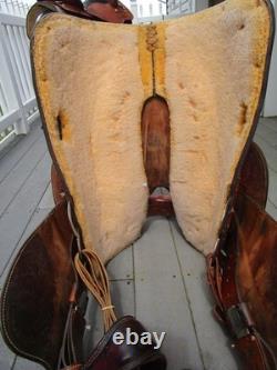 15'' Big Horn #1916 Western Show Saddle Qh Bars