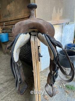 15 Big Horn 502 Codura Western Saddle Lightweight Hybrid Suede/Nylon