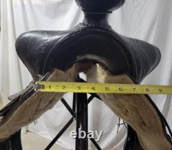 15 Big Horn Black Western Saddle with Youth and Regular Fenders