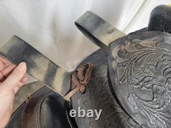 15 Big Horn Black Western Saddle with Youth and Regular Fenders