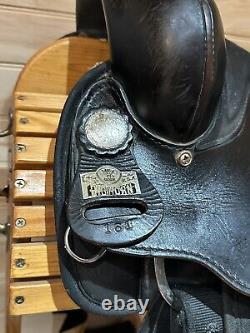 15 Big Horn Lightweight Western Trail Saddle Model 161