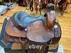 15 Big Horn Western Roping Saddle