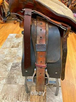 15 Big Horn Western Roping Saddle