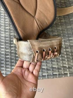 15 Big Horn Western Synthetic Saddle Brown