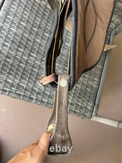 15 Big Horn Western Synthetic Saddle Brown