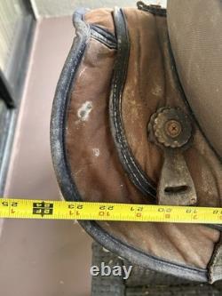 15 Big Horn Western Synthetic Saddle Brown