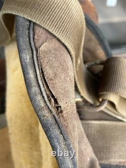 15 Big Horn Western Synthetic Saddle Brown