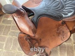 15 Big Horn Western Trail Saddle All Leather