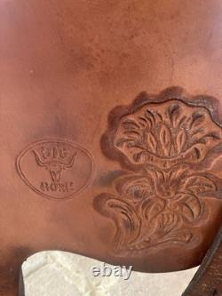 15 Big Horn Western Trail Saddle All Leather