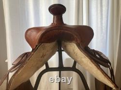 15 Big Horn Western Trail Saddle All Leather