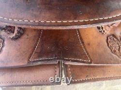 15 Big Horn Western Trail Saddle All Leather