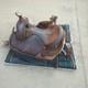 15 Bighorn Big Horn Synthetic Cordura And Leather Western Round Saddle #102