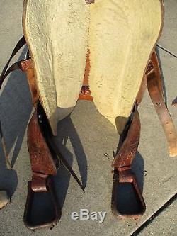 15 Billy Cook roping saddle