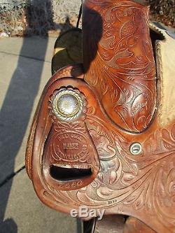 15 Billy Cook roping saddle