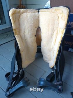 15'' Black Big Horn # 270 Western Barrel Trail saddle QH BAR LEATHER/CORDURA 15'' Black Big Horn # 270 Western Barrel Trail saddle QH BAR LEATHER/CORDURA