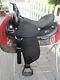 15'' Black Abetta Classic Barrel Trail Western Saddle Qh Bars