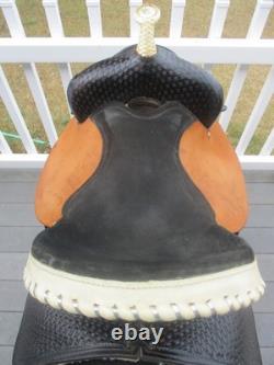 15'' # Blue Ridge #9551 Full Qh Bars Western Barrel Saddle USA