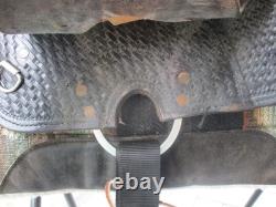 15'' # Blue Ridge #9551 Full Qh Bars Western Barrel Saddle USA