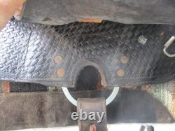 15'' # Blue Ridge #9551 Full Qh Bars Western Barrel Saddle USA