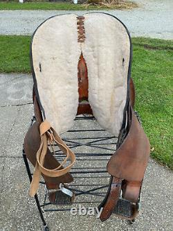 15 Blue Ridge Western Barrel Horse Saddle #9521