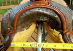 15 Broken Horn Western Pleasure Silver Equitation Show Saddle