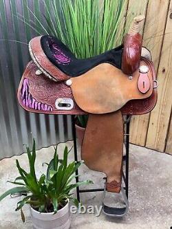 15 CIRCLE Y The Proven Western Barrel Racing Saddle Lightly Used