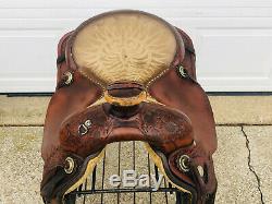 15 CIRCLE Y Western Horse ROPING Saddle