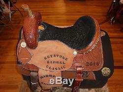 15 Corriente Saddle Company Western Barrel Racing Saddle